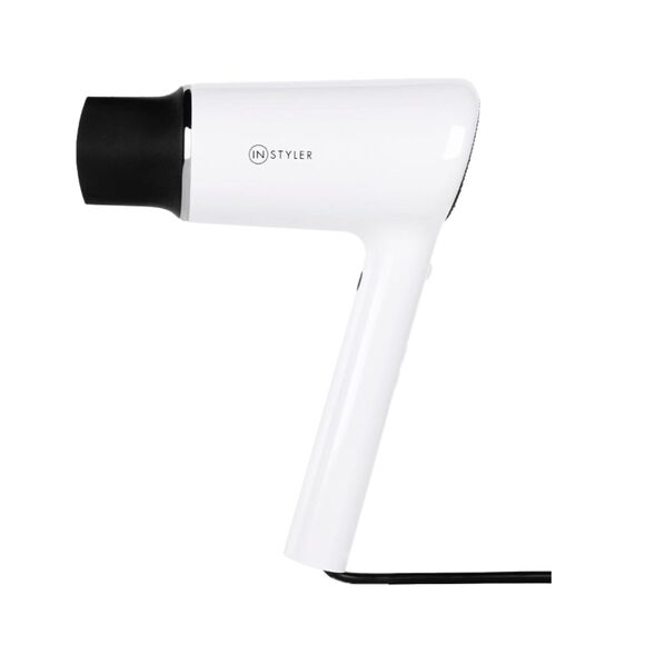 InStyler 7X Smart Hair Dryer 1500 Watt White 7x More Ions Light Weight New - Picture 1 of 6